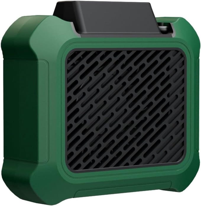 Nekventilator USB - Persoonlijke ventilator - Blijf koel - Handsfree ontwerp - 108x52x98mm - Groen