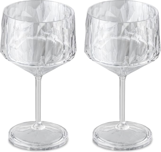 Koziol Gin Tonic Glazen - Onbreekbaar Superglas- Superglas - 400 ml - 2 stuks