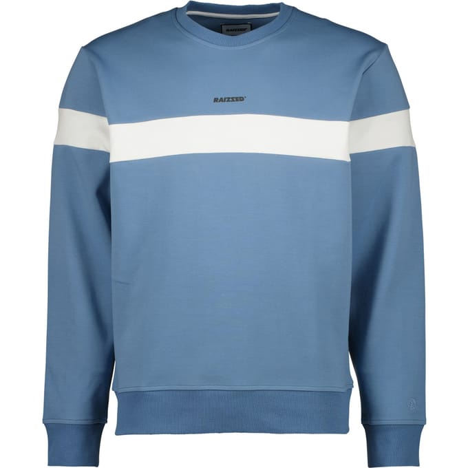 RAIZZED New York Sweater Coronet Blue Maat: S | Sweaters Outlet | Heren | Blauw