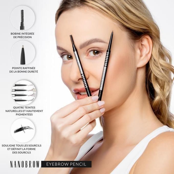 Nanobrow Eyebrow Pencil | Light Brown | Wenkbrauwpotlood 1 gr