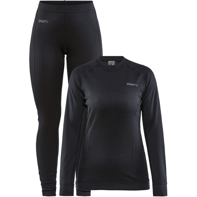 Craft - Maat XXL - Core Dry Baselayer Thermoset Dames - Zwart