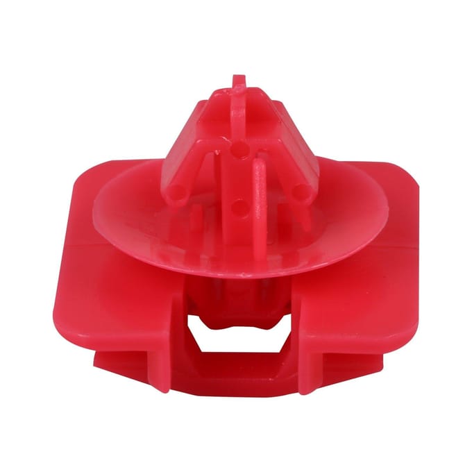 10 Stuks Zijlijstclip voor Renault Rood Nylon