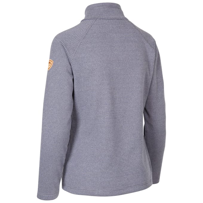 Trespass Dames/dames Olga Leder Fleece Top (Denim Blue Marl)