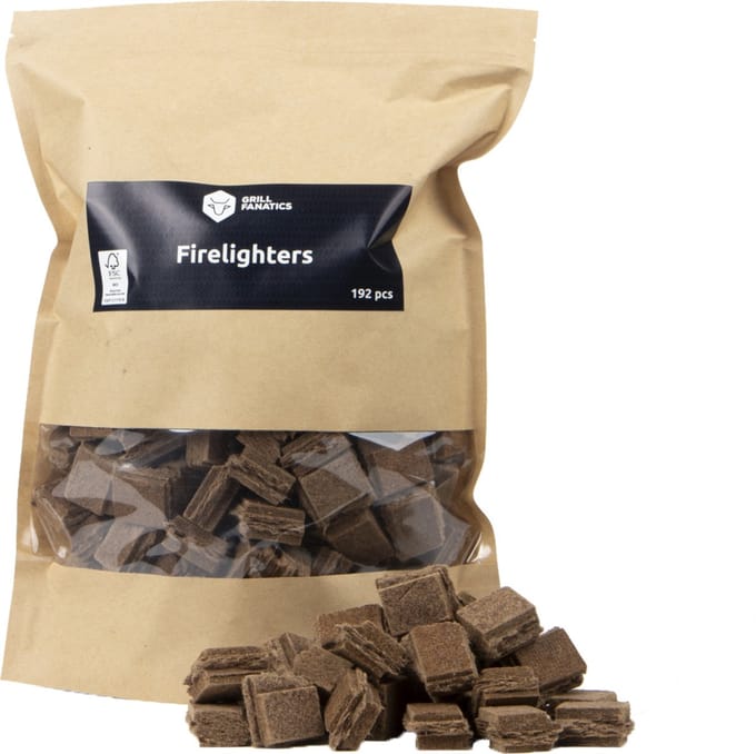 Grill Fanatics Aanmaakblokjes Bruin - Barbecue - 192 stuks