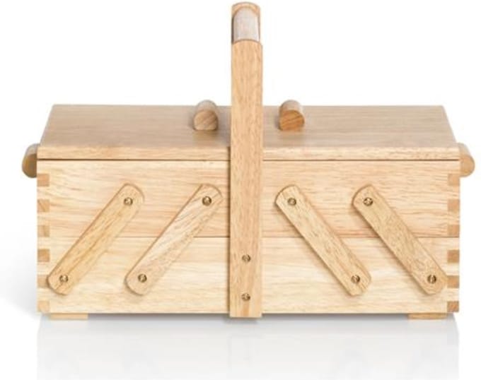 PRYM Naaibox hout licht S 612545 - Naaiboxen - Prym