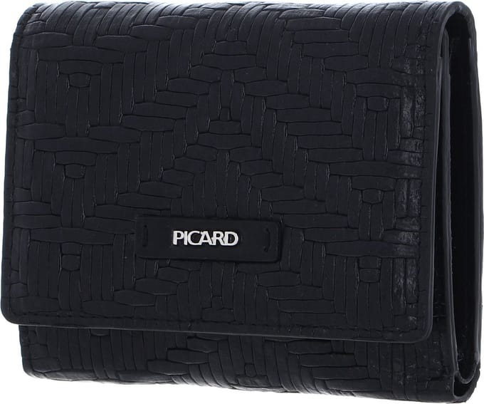 PICARD Portemonnee Sunshine 1 Flap Wallet Black Zwart