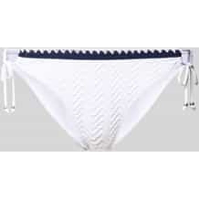 slim fit bikinibroekje met structuurpatroon model 'Jada'