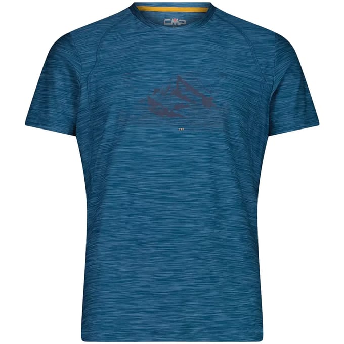 Rekbare bedrukte shirt CMP