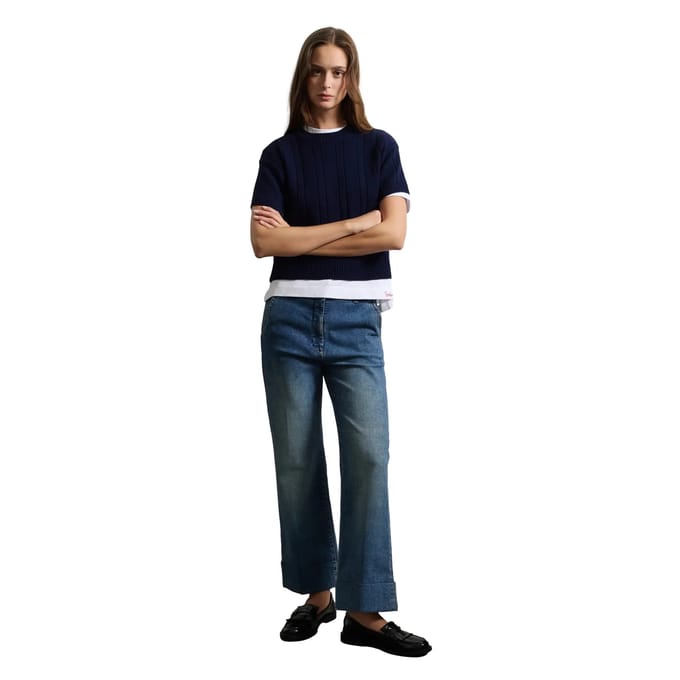 Dames Wide Leg Jeans Stefanel