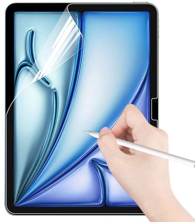 Solidenz Screenprotector - Geschikt voor iPad Air 13 inch (M4 / M3 / M2) - Matte Paper feel voor tekenen screenprotector - Teken Folie Protector - Screen Protector