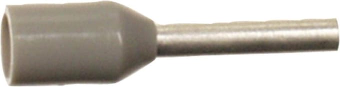 Adereindhuls Grijs 4.0 mm² (100 stuks)