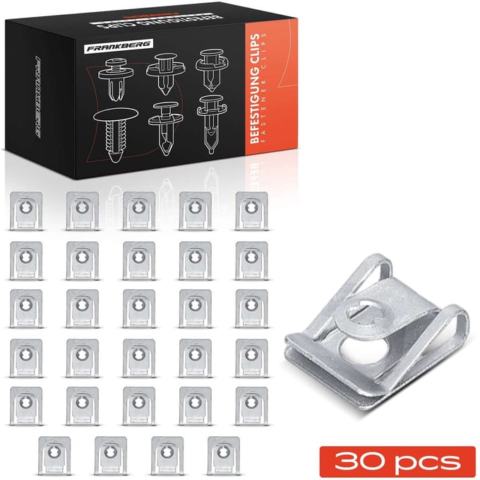 Frankberg 30x Bevestigingsclips voor Audi A4 Avant 8K A5 8T A6 4G