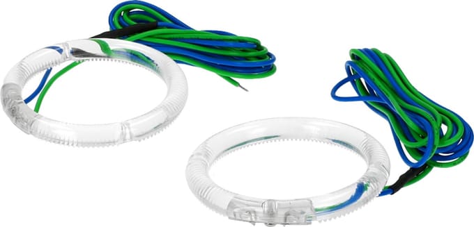 Mokix LED ringen 59mm - blauw universeel - set van 2