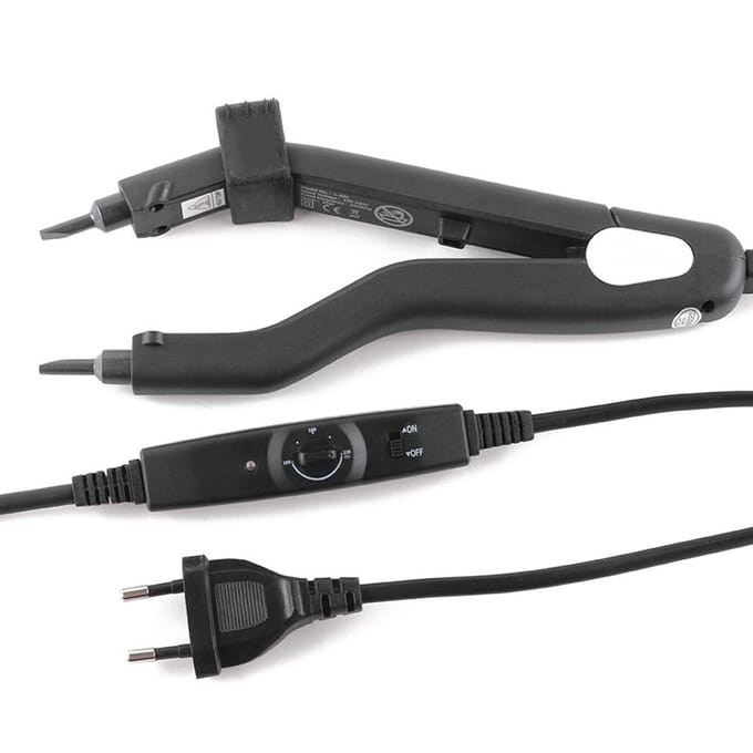 CLASSIC CODA Hair Connect Tool Mini draagbare intelligente haarverlengingsconnector 100 ~ 220 graden Celsius EU Plug zwart