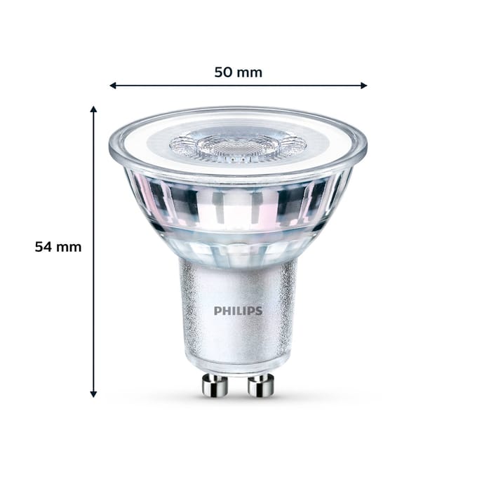 Philips LED spot Classic 3.5W/840 (35W) 36° 2-pack GU10