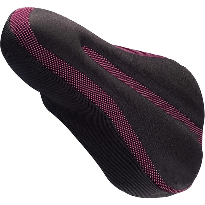 Coussin de selle de vélo respirant, antidérapant et confortable, pour VTT, rouge black