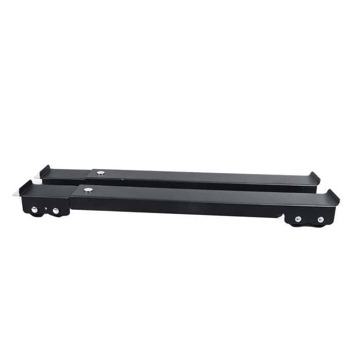 Zware Uitbreidbare Apparatuurrollers Mobiele Wasmachinebasis Meubels Wasmachine Dolly black