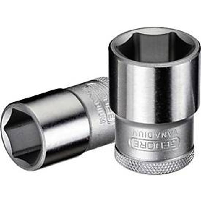 Socket 19 1/2 inch zeskant SW 29mm L.43mm GEDORE