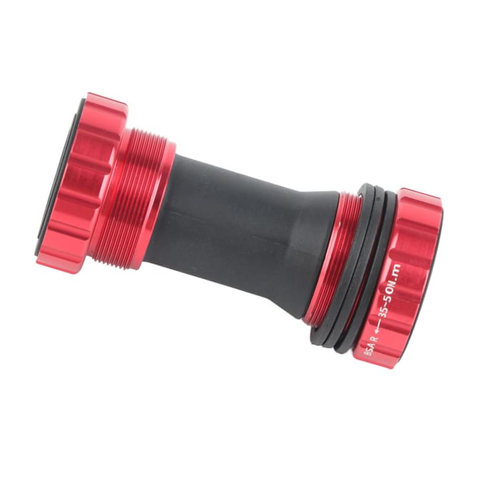 1.37x24T Racefietsen Mountainbikes 68?73mm BB Bottom Brackets AluminiumlegeringRood gray
