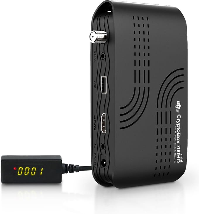 AB CryptoBox 700HD mini Full HD 1080p H.265 HEVC ontvanger