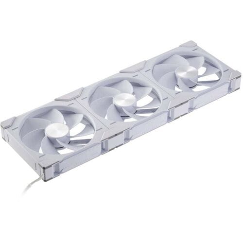 Phanteks D30 PWM Reverse Airflow D-RGB PC-ventilator Wit (b x h x d) 140 x 30 x 140 mm Incl. LED-verlichting