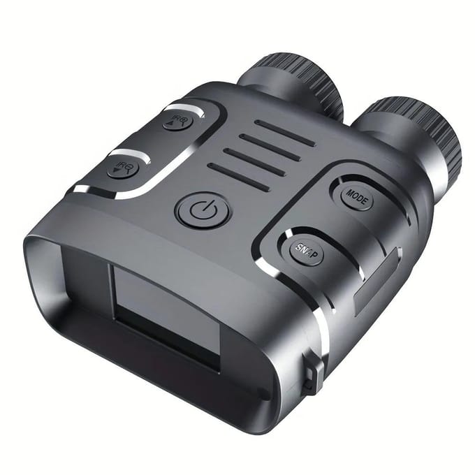 Jumelles Infrarouges Vision Nocturne 1080P 5X Jour Nuit Prise de Photos Vidéos Zoom Numérique pour Chasse Bateau Usage Pratique
