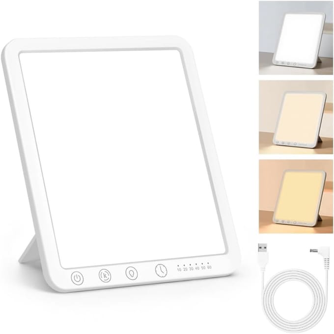 DDStar® Lichttherapie lamp - Vitamine D lamp - Daglichtlamp - E26