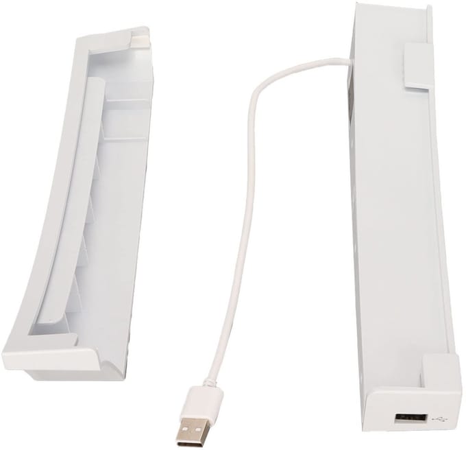 Dailygoods - Horizontale Standaard voor Game Console met 4 USB Poorten