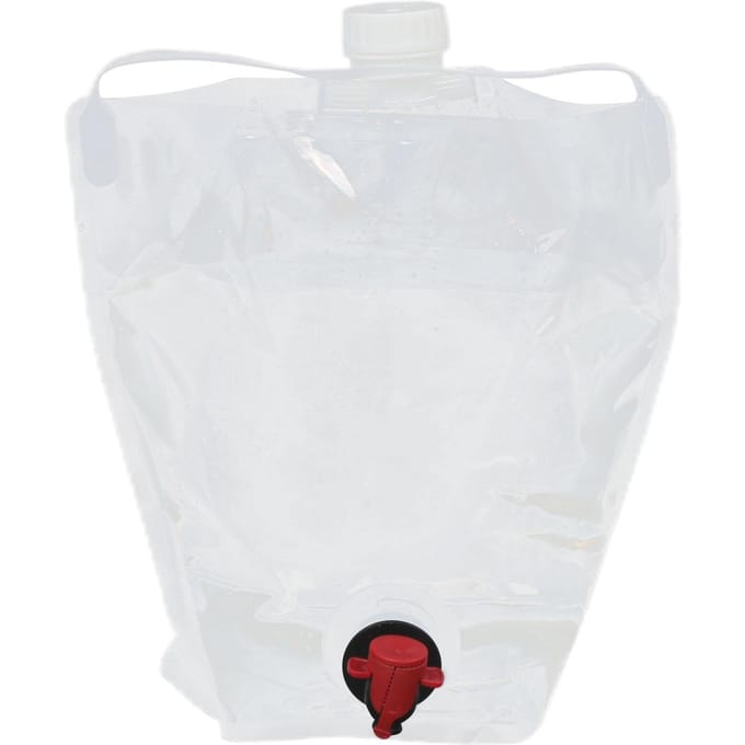 Opvouwbare Watercontainer 5L Outdoor PE Opvouwbare Container voor Barbecue Kamperen Reizen white