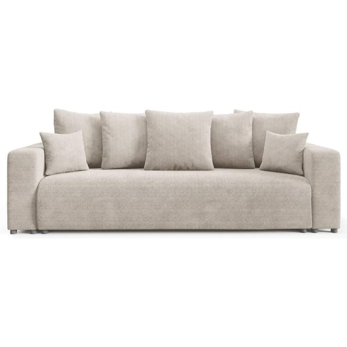 Slaapbank Laurel chenille met opbergruimte | NADUVI Collection