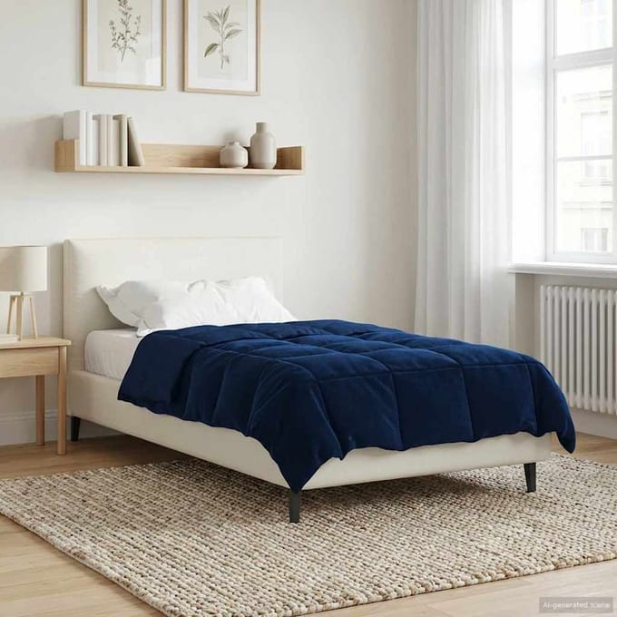 vidaXL - Winter - Duvet - 135 - x - 200 - cm - Winter - Microvezel - (100% - polyester)