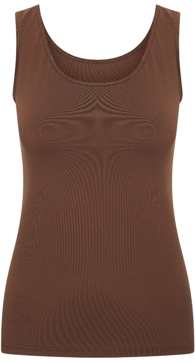 RJ Pure Color Dames Hemd Espresso M