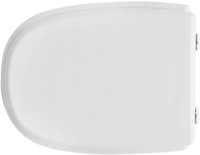 Toiletzitting - WC Deksel - Badkamer Vernieuwen - Standaard Model - 20x20 cm - Wit