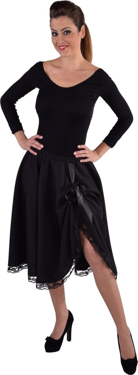 Rok met kant zwart elite - Maat S/M