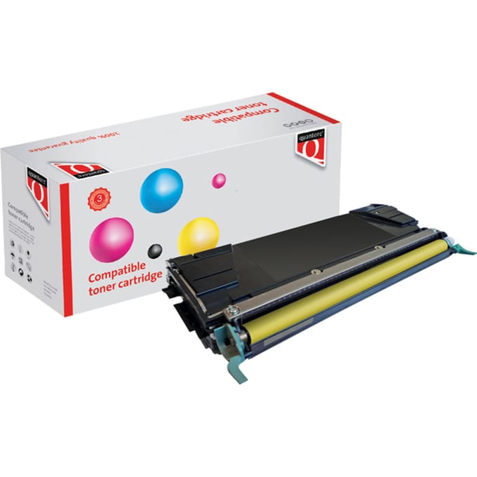 Tonercartridge Quantore alternatief tbv Lexmark C748H1YG geel