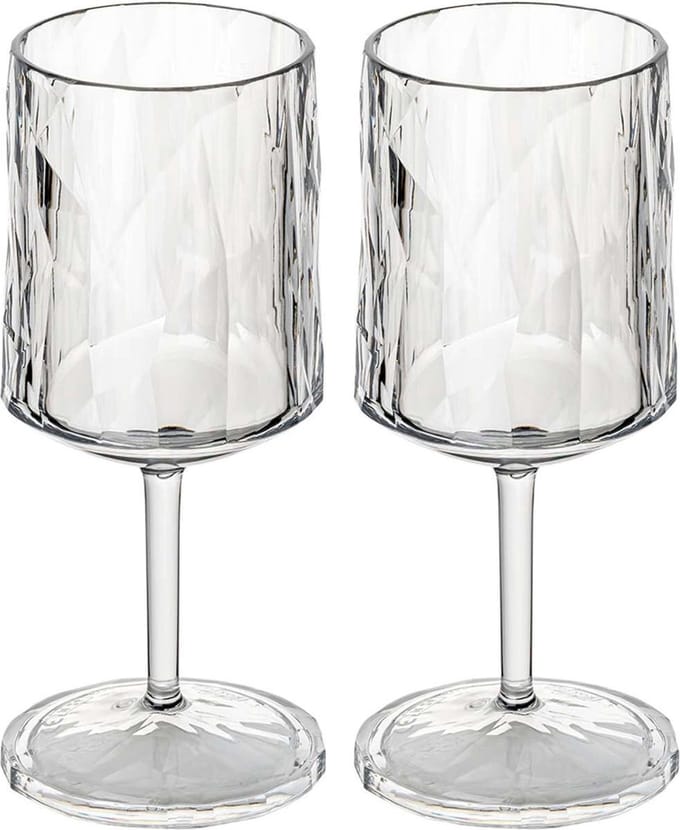 Koziol - Club No.21 - Superglas - 250ml - Wijnglas - Set van 2