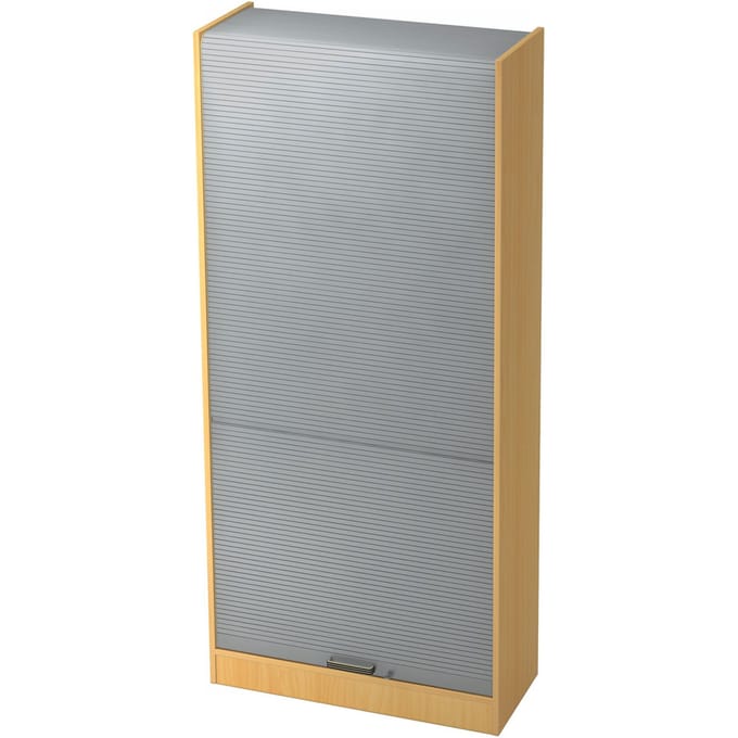 SIGNA R90 SG - Beuken/Zilver Greeplijst kunststof