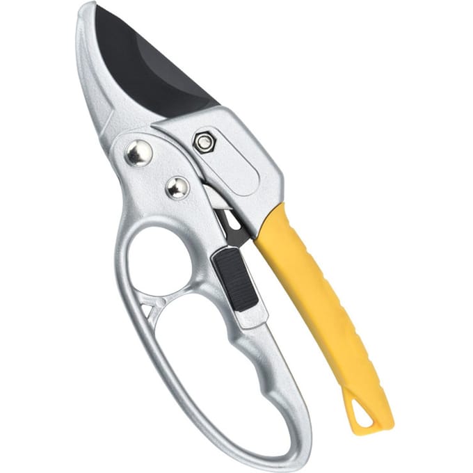 Snoeischaar met stalen blad en ergonomische handgrepen Tuinieren Snoeischaar Bonsai zilver