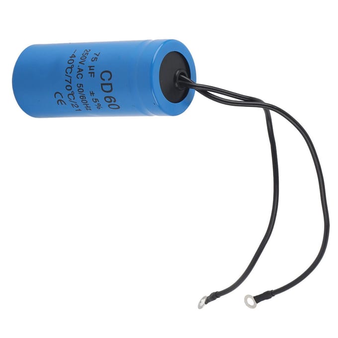 CD60 75uf 250V AC Motor Bedrijfs- Startcondensator 75MFD HVAC-condensator