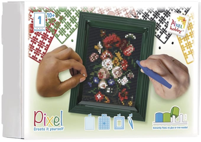Pixelhobby Geschenkverpakking Bloemen