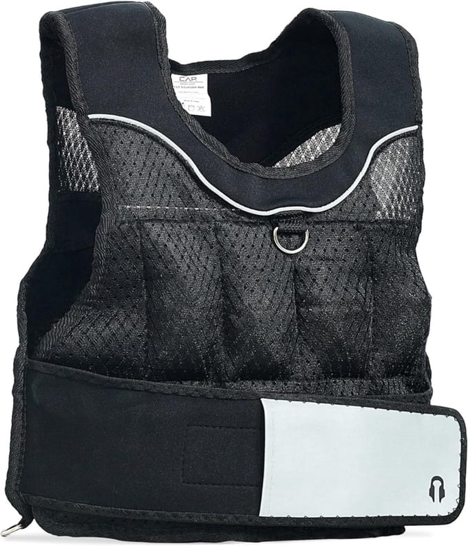 SNJY® Gewichtsvest - Hardloopvest - Weight Vest - 9,1KG - Zwart