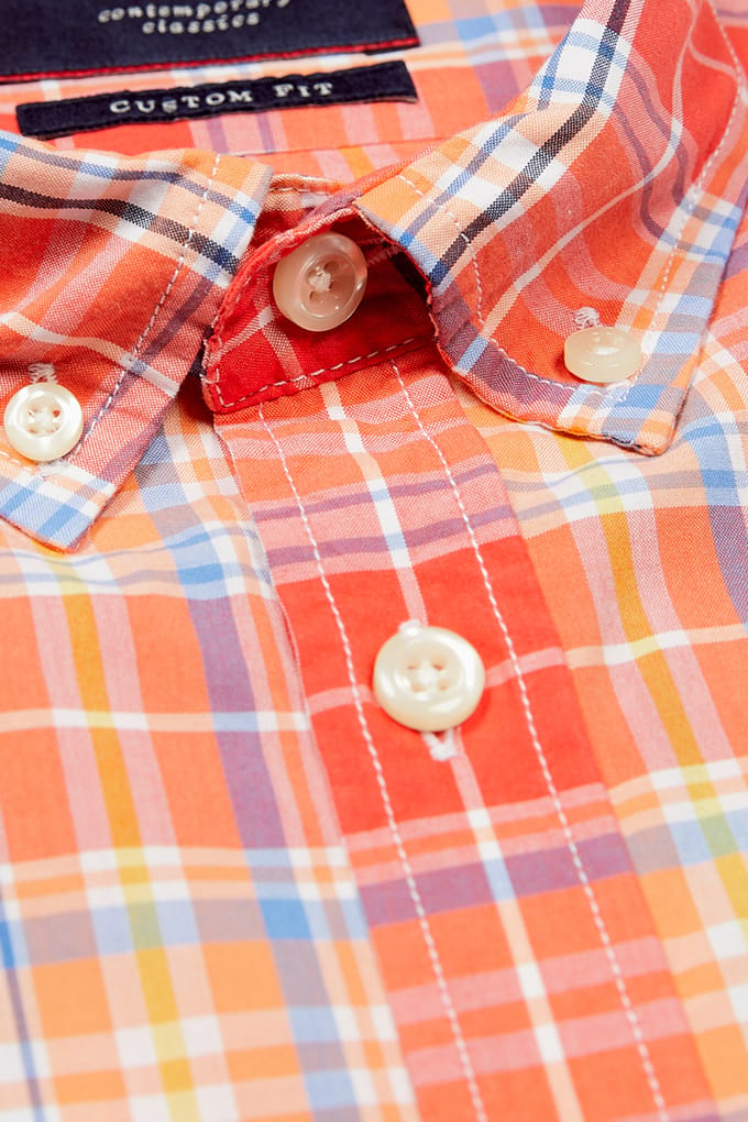 River Woods Custom Fit Checked Shirt Multi Taglia: 14 | Camicie Outlet | kids