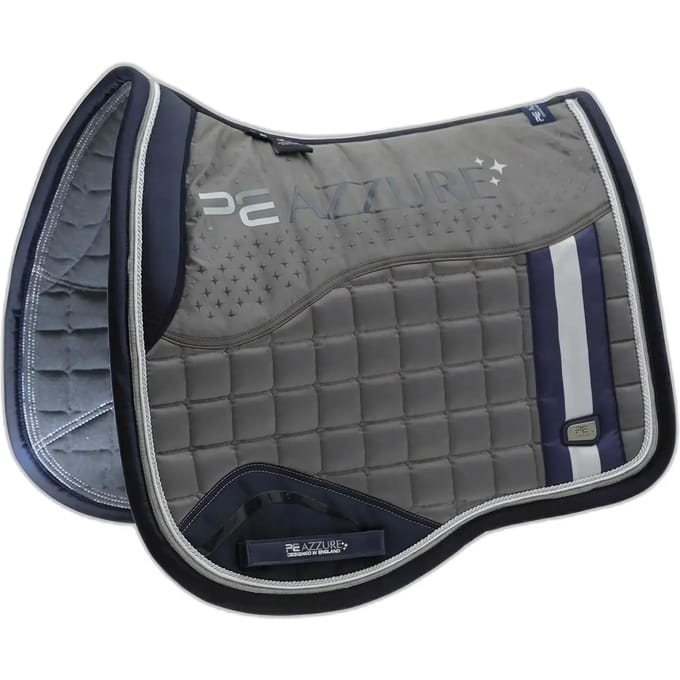 Antislip dressuurmat voor paarden, satijn Premier Equine Azzure