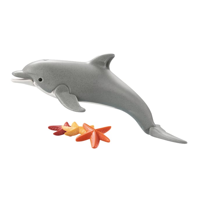 Playmobil 71051 Wiltopia Dolfijn (grijs, kunststof, 4 - 6 jaar)