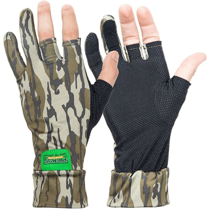 Primos Mossy Oak Bottomland Stretch Vingerloze Handschoenen