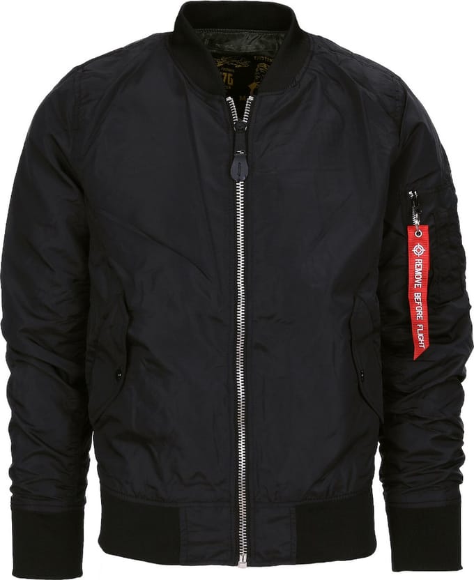 Fostex Garments - MA-1 summer bomber jack (kleur: Zwart / maat: M)