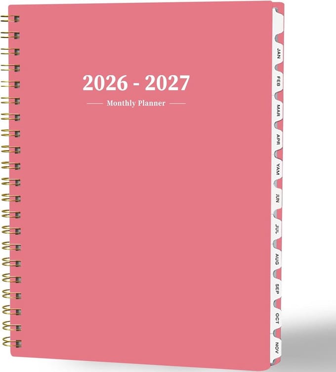 Grote Maandplanner 2025-2026 | Jaarplanner voor 2 Jaar (Jan '25 t/m Dec '26) | Ruim Formaat