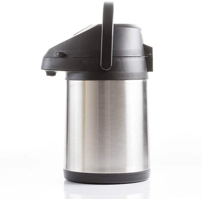 Kadirelli Thermoskan met Pomp - 4 Liter - Thermosfles