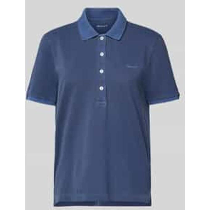 Poloshirt met korte knoopsluiting