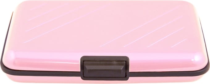 Orange Donkey Kaarthouder Pasjeshouder Aluminium Wallet - waterdicht en RFID-chips beveiliging - Rose/Quartz